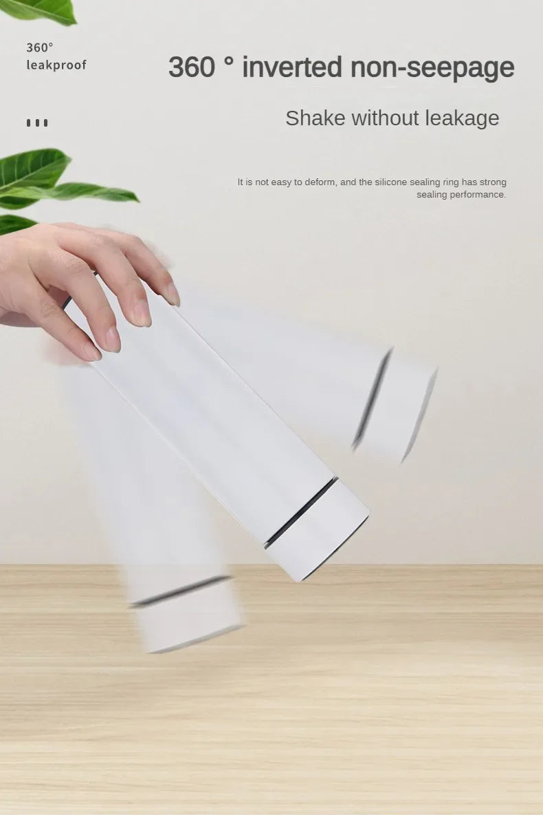 Thermos Bottle with Digital Temperature Display