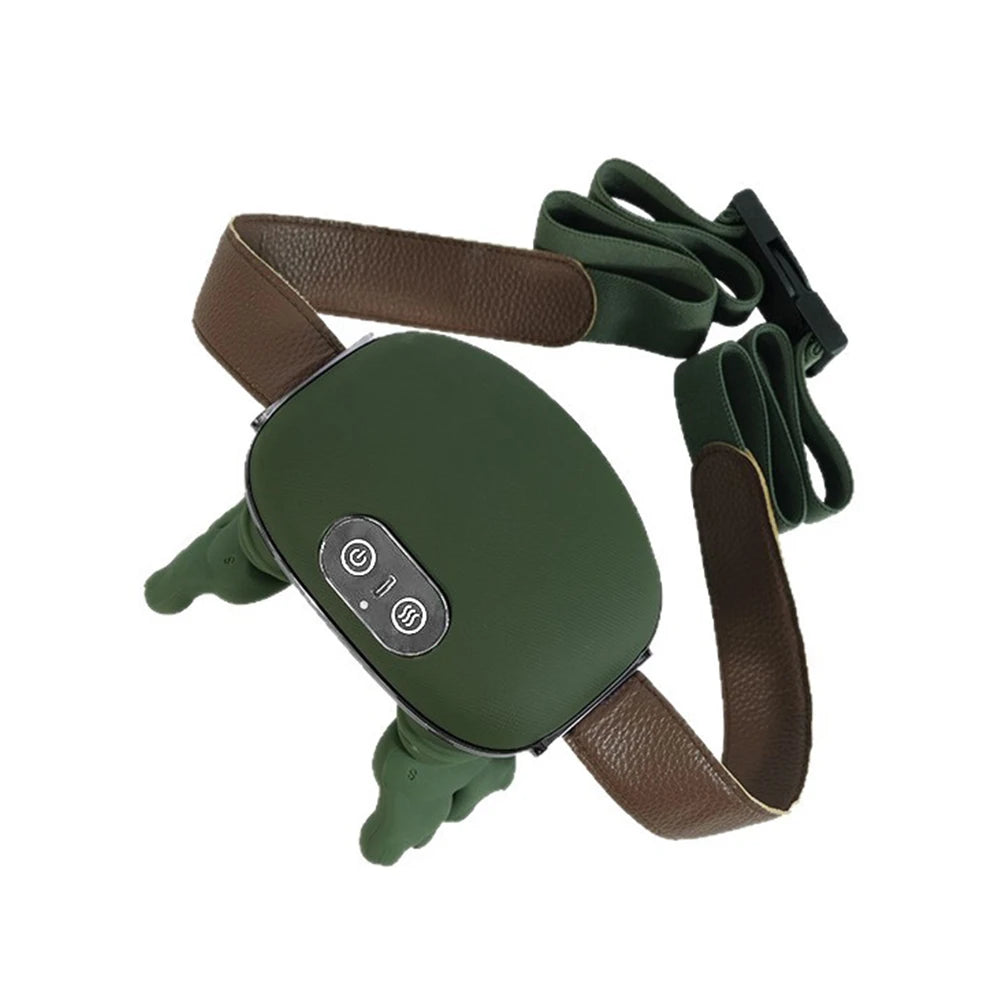 Electric Neck Massager Portable Shiatsu Neck and Shoulder Massager with 3-Level Modes Deep Tissue Kneading  for Pain Relief