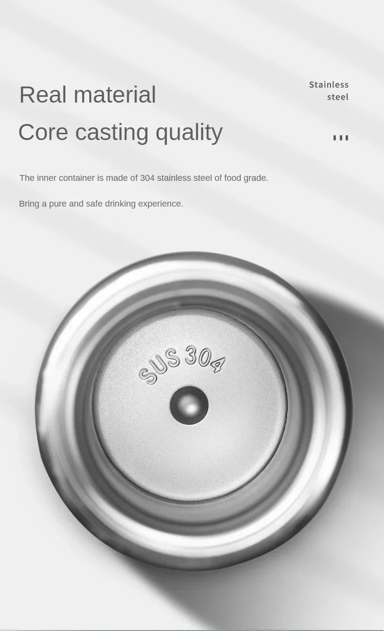 Thermos Bottle with Digital Temperature Display